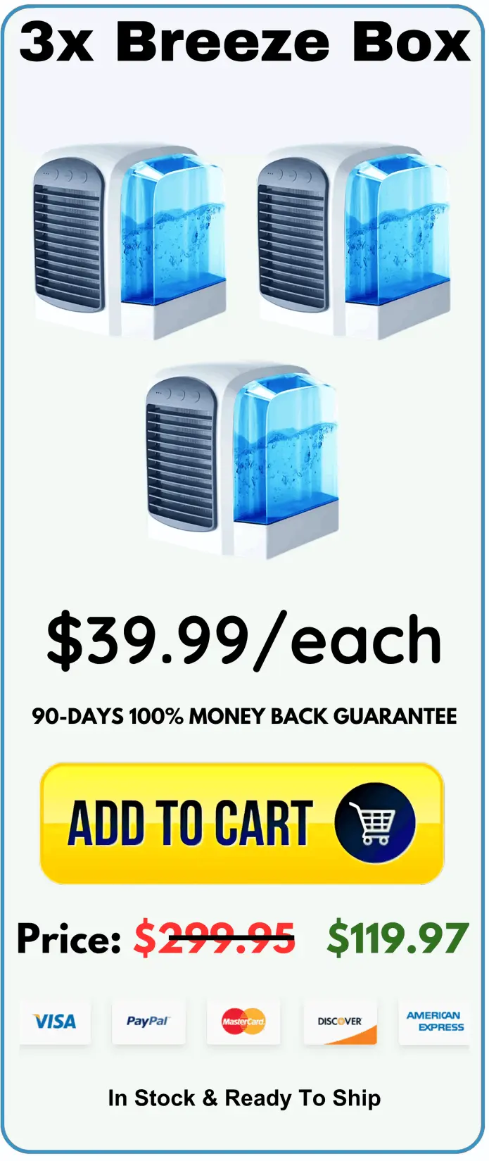 Breeze Box offer package price 